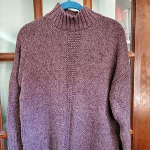 Dakini Mock Turtleneck Sweater Size M